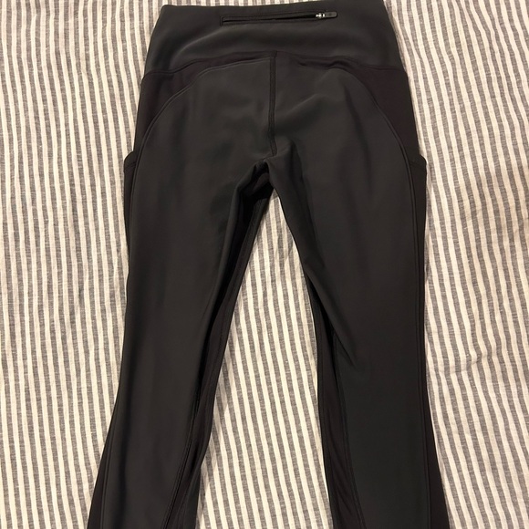 Lululemon black fleeced lined leggings! - Picture 3 of 8